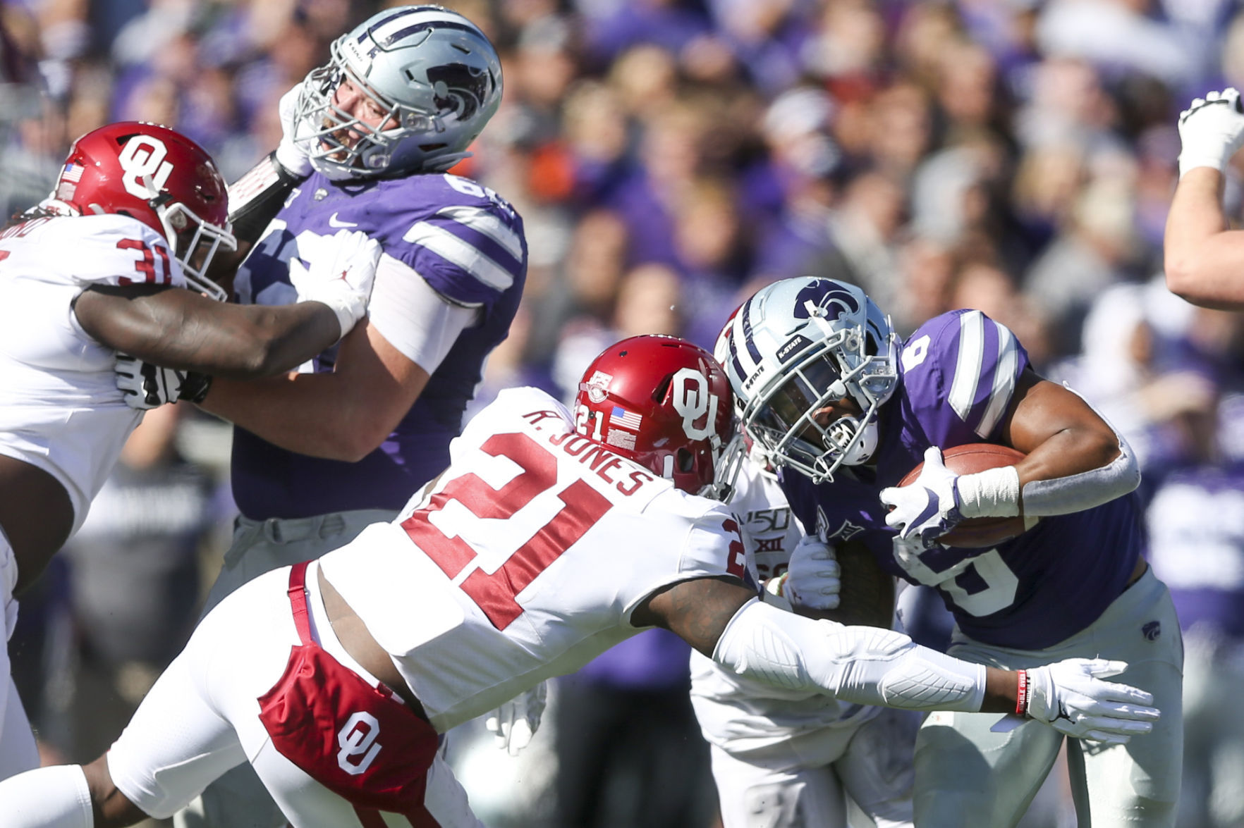 Oklahoma Sooners vs Kansas State Wildcats